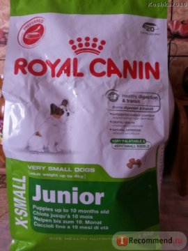 Royal Canin X-Small Junior корм для щенков миниатюрных размеров фото